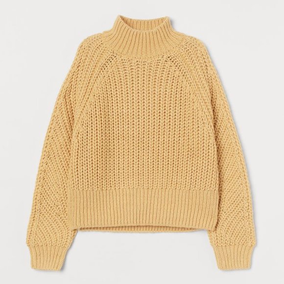 H&M Yellow Sweater (XS) - Picture 1 of 3
